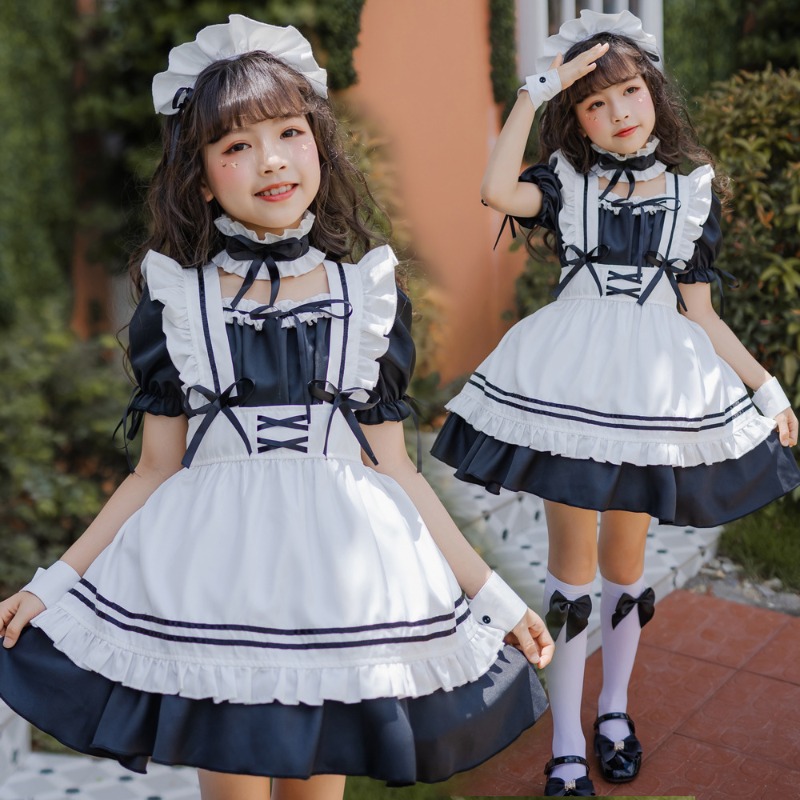 Baby Clothing Europe - Japanese Cosplay Costume Cute Lolita Black