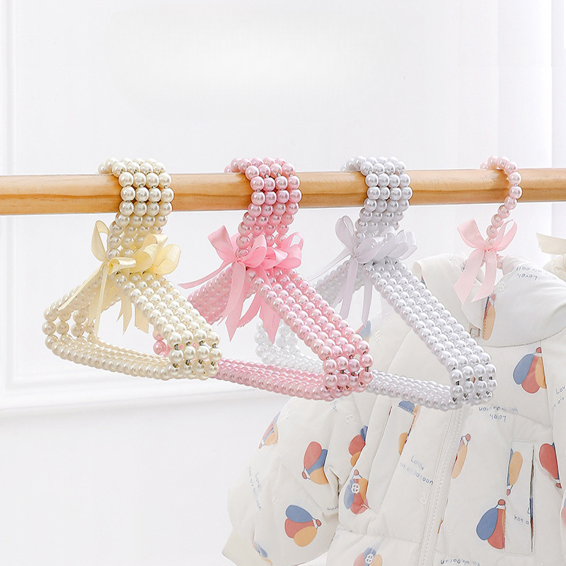 Baby Clothing Store - Home Children'S Clothes Hanger, Bow Pearl