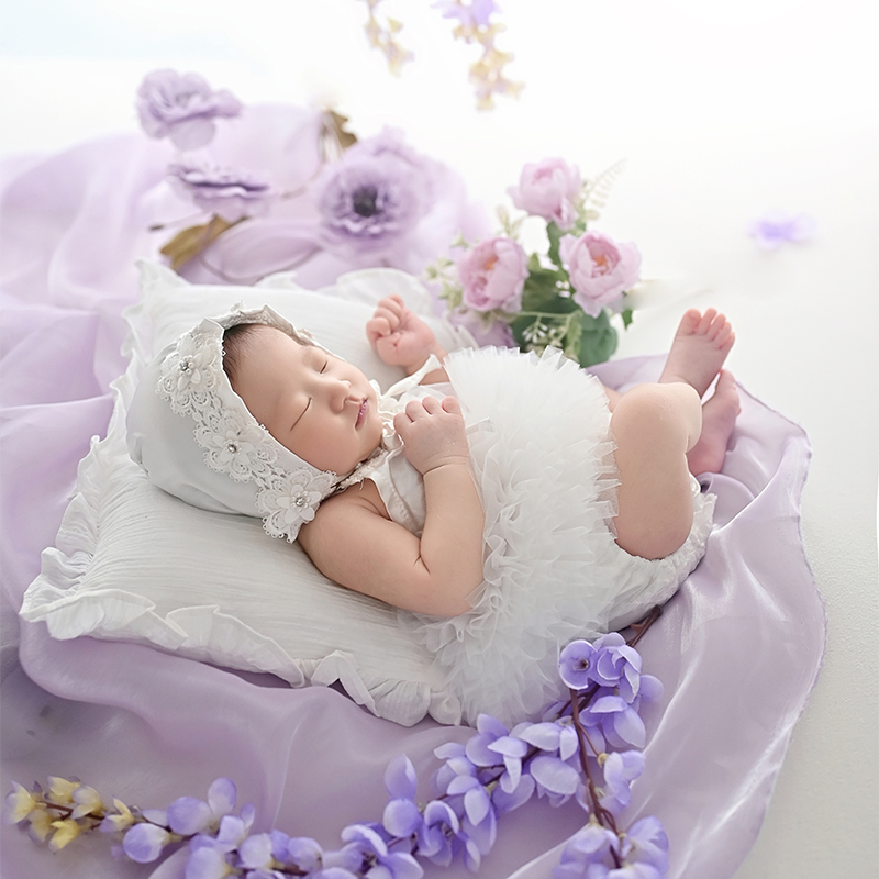 Newborn Gift Set - Newborn Photography Outfit Baby Girl Lace