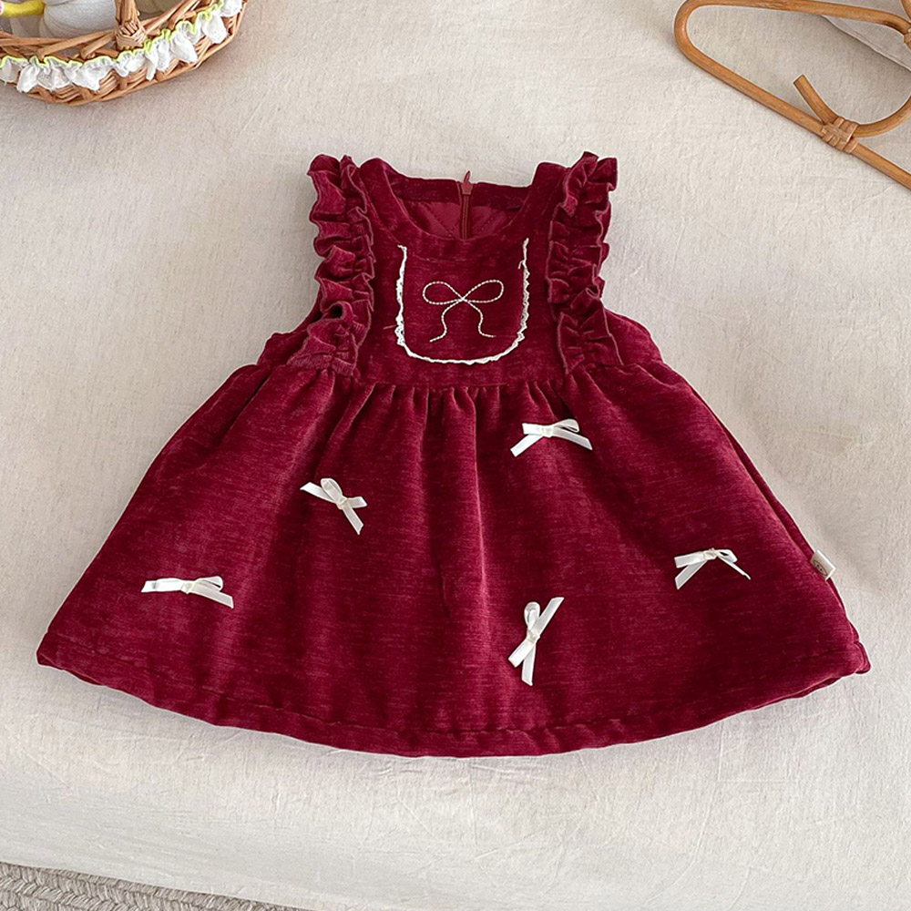 Girls Christmas Dress Sleevele - Baby Clothing Quilt 评论和价格