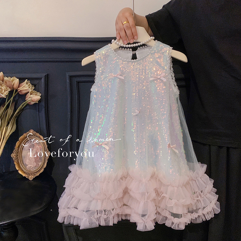 Girls Dress Summer New Childre - Baby Clothing High End 评论和价格