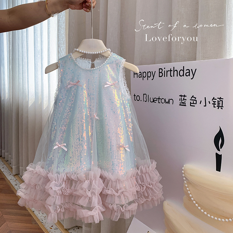 Girls Dress Summer New Childre - Baby Clothing High End 评论和价格