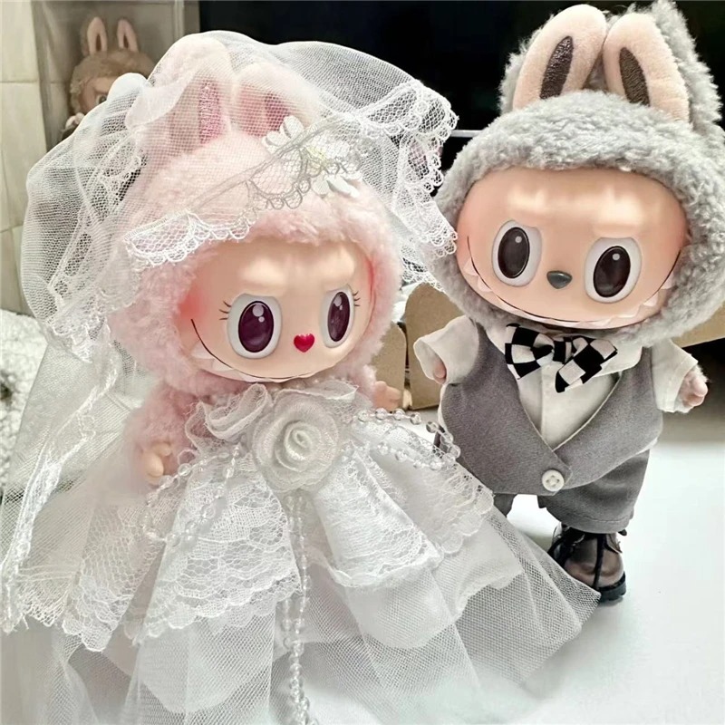15 17cm For Labubu Doll Weddin - Baby Clothing Us 评论和价格