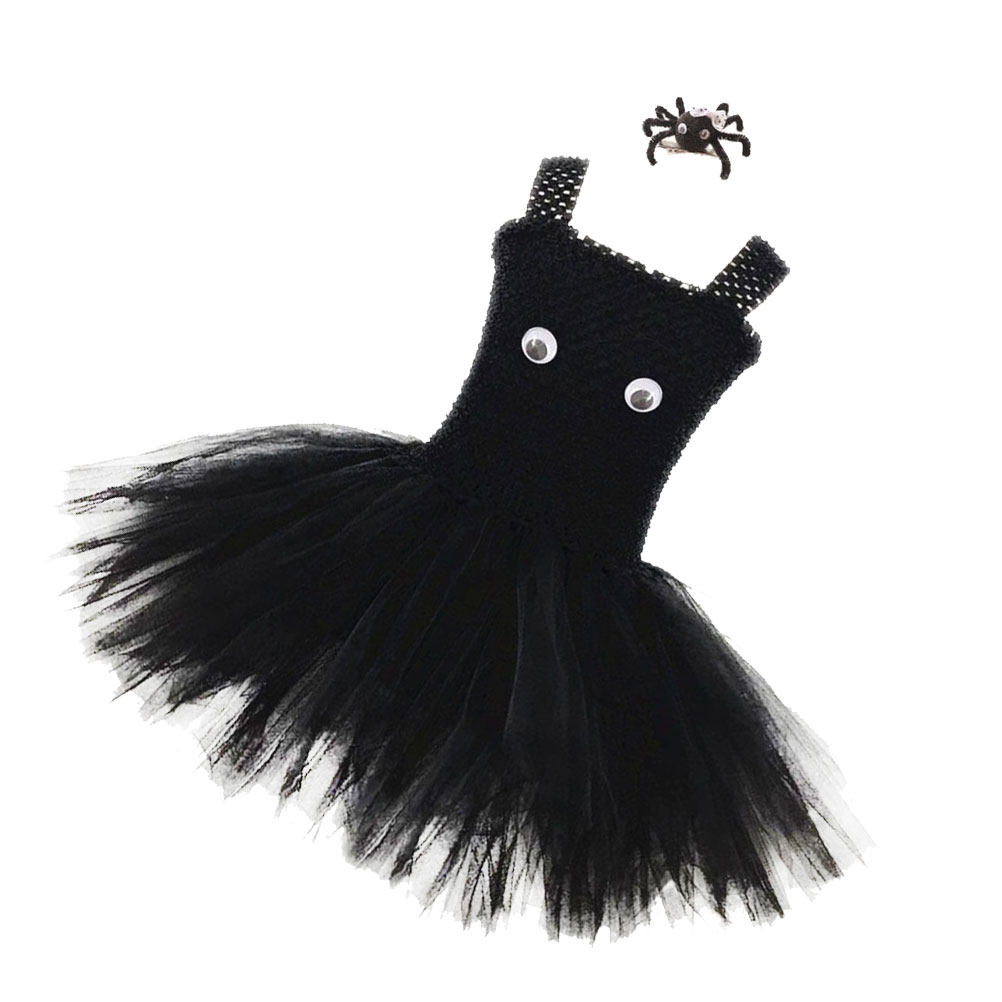 1Set Halloween Girls Spider Tu - Baby Clothing Unique 评论和价格