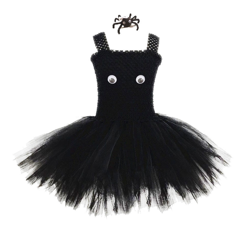 1Set Halloween Girls Spider Tu - Baby Clothing Unique 评论和价格