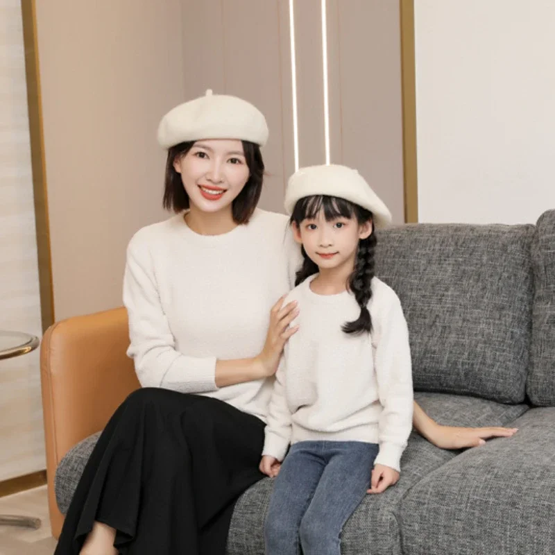 Parents and Children Knit Jump - Baby Clothing Jumpers 评论和价格