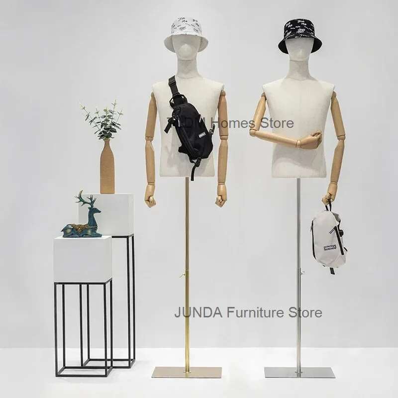Mannequin Male Half-length Man - Baby Clothing Store 评论和价格