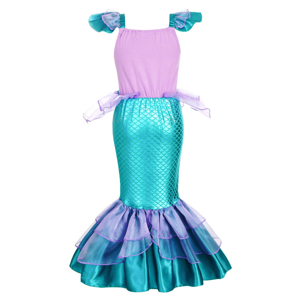 Sleeveless Mermaid Fishtail Dr - Baby Clothing Europe 评论和价格