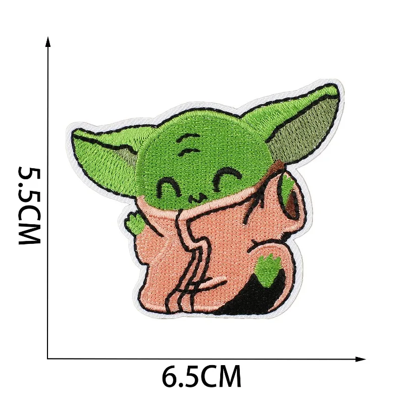 9pcs Stars Warsed Figure Patch - Baby Yoda Clothing 评论和价格