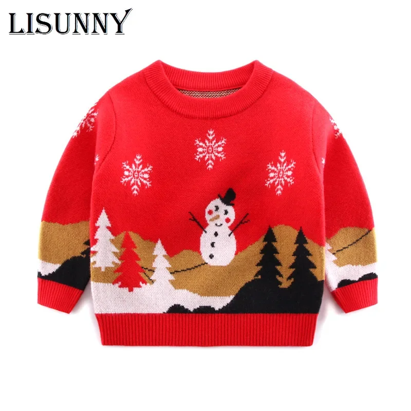 2025 Autumn Winter Kid Christm - Baby Clothing Jumpers 评论和价格