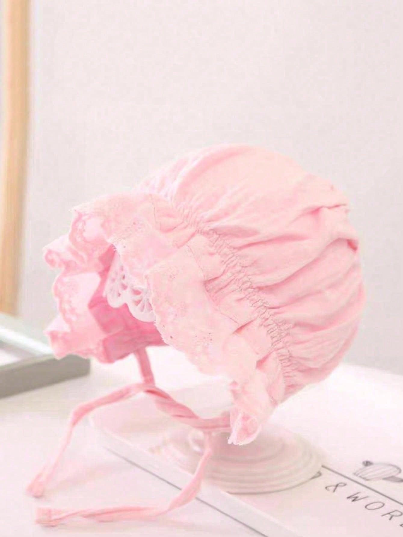 1Pc Vintage Lace Floral Baby B - Baby Hat Beanie 评论和价格