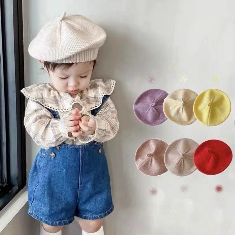 New Arrival Knitted Baby Beret - Baby Hat Beanie 评论和价格