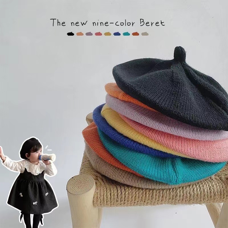 New Arrival Knitted Baby Beret - Baby Hat Beanie 评论和价格