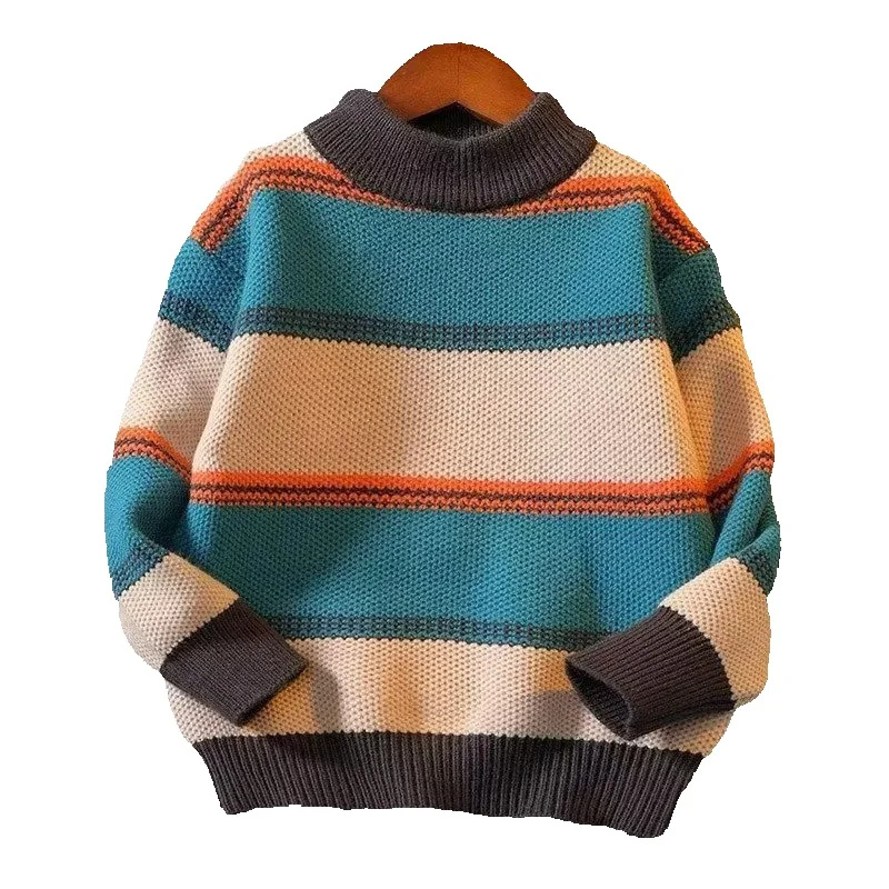 Boys Knitted Sweater New Winte - Baby Clothing Jumpers 评论和价格